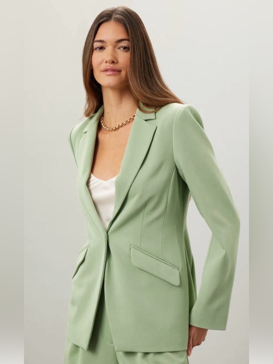 Favorite Daughter Jackets & Blazers - Favorite Daughter Mint Green Tailored Blazer